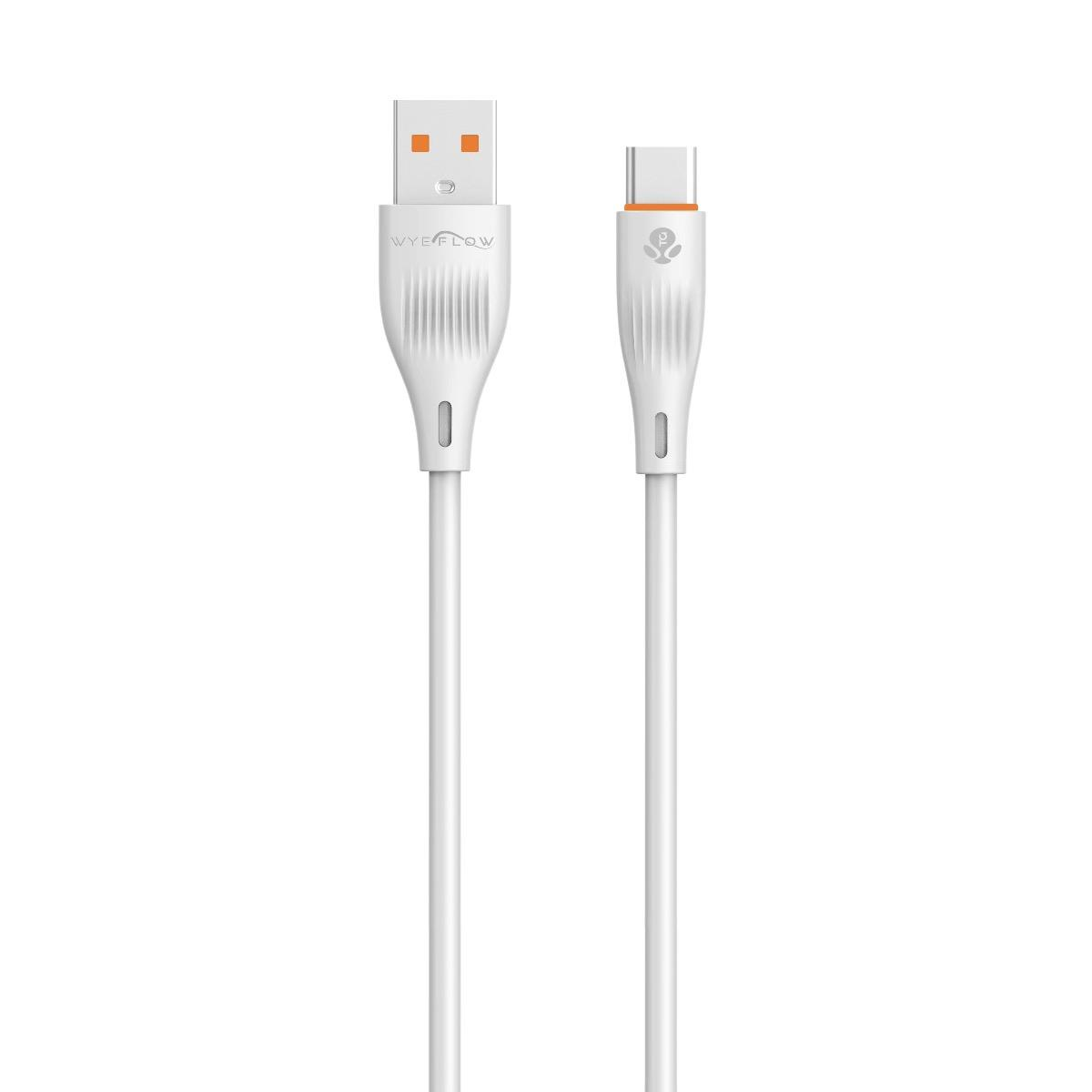 WYEFLOW USB-A to 8-Pin TPE Data Cable 3m White