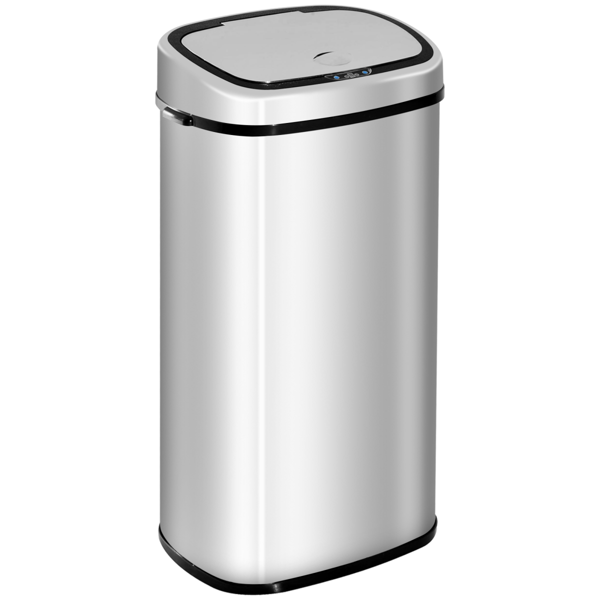 HOMCOM 68L Automatic Sensor Stainless Steel Dustbin Silver