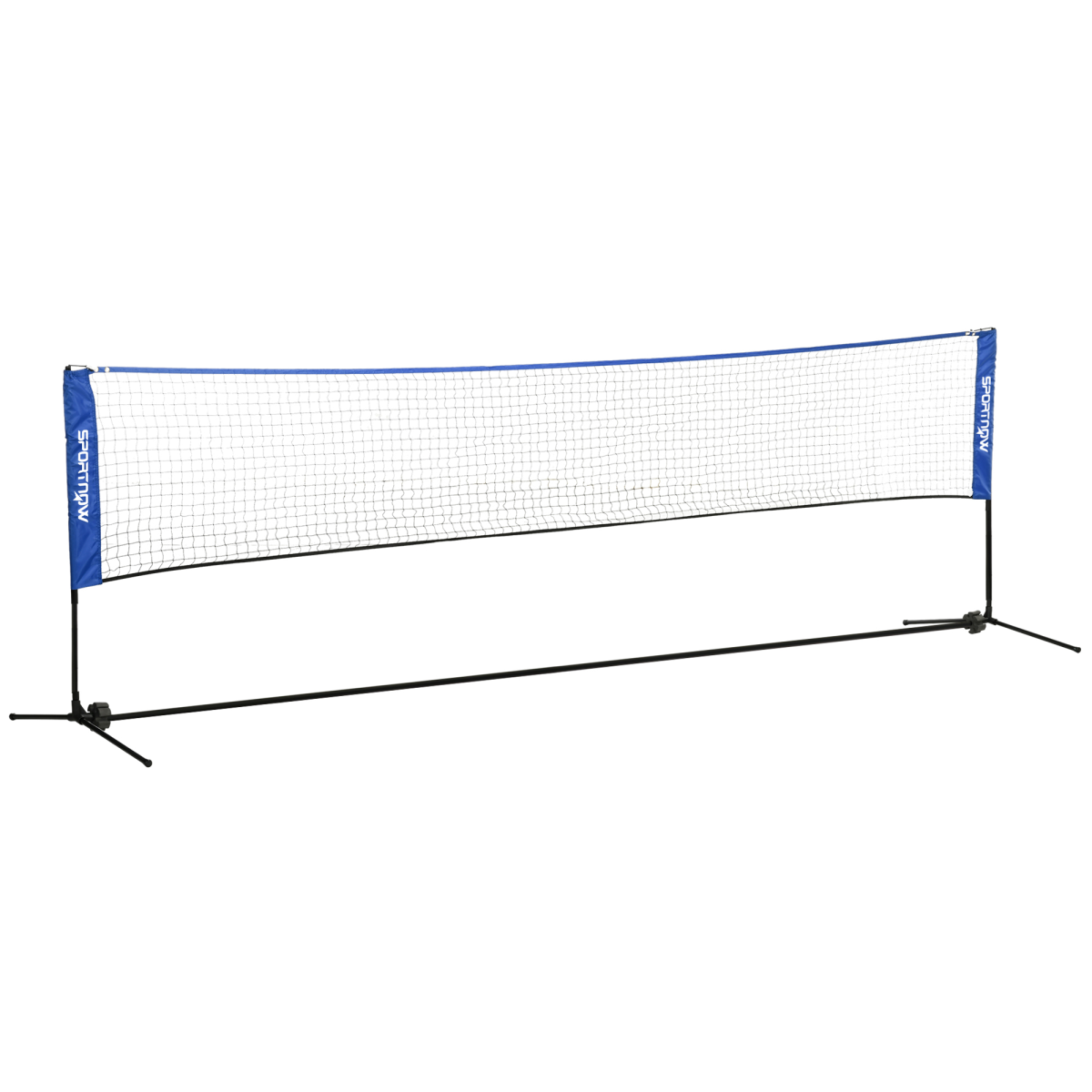 SPORTNOW Adjustable 4m Multi-Sport Net for Badminton, Tennis, Volleyball