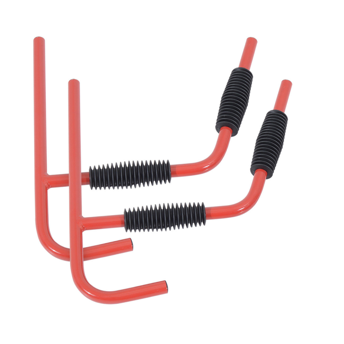Heavy Duty Iron Kayak Wall Mount Rack with Hooks, Canoe and Paddle Storage, 50kg Capacity