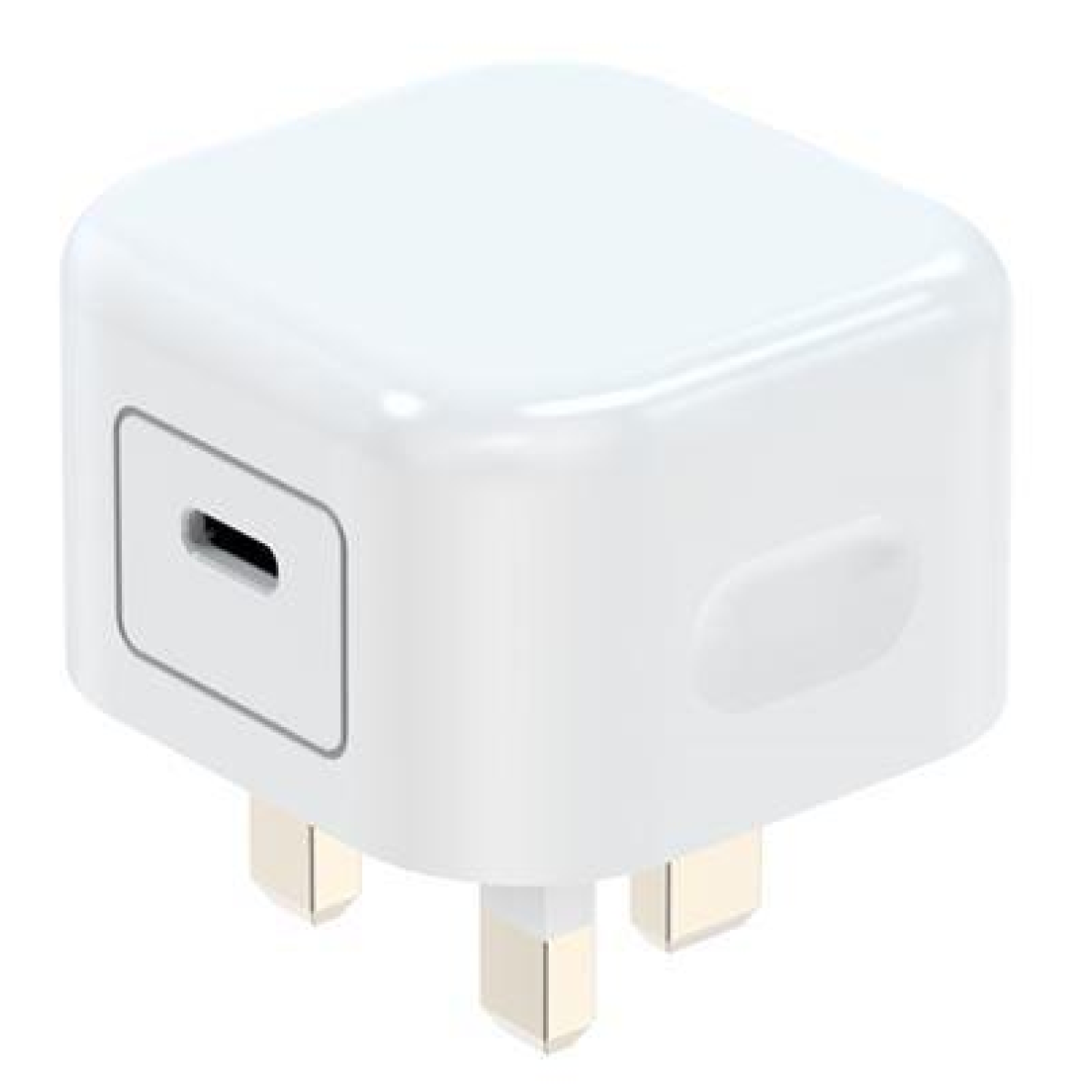 WYEFLUX USB-C Power Adapter 20W Single USB-C White
