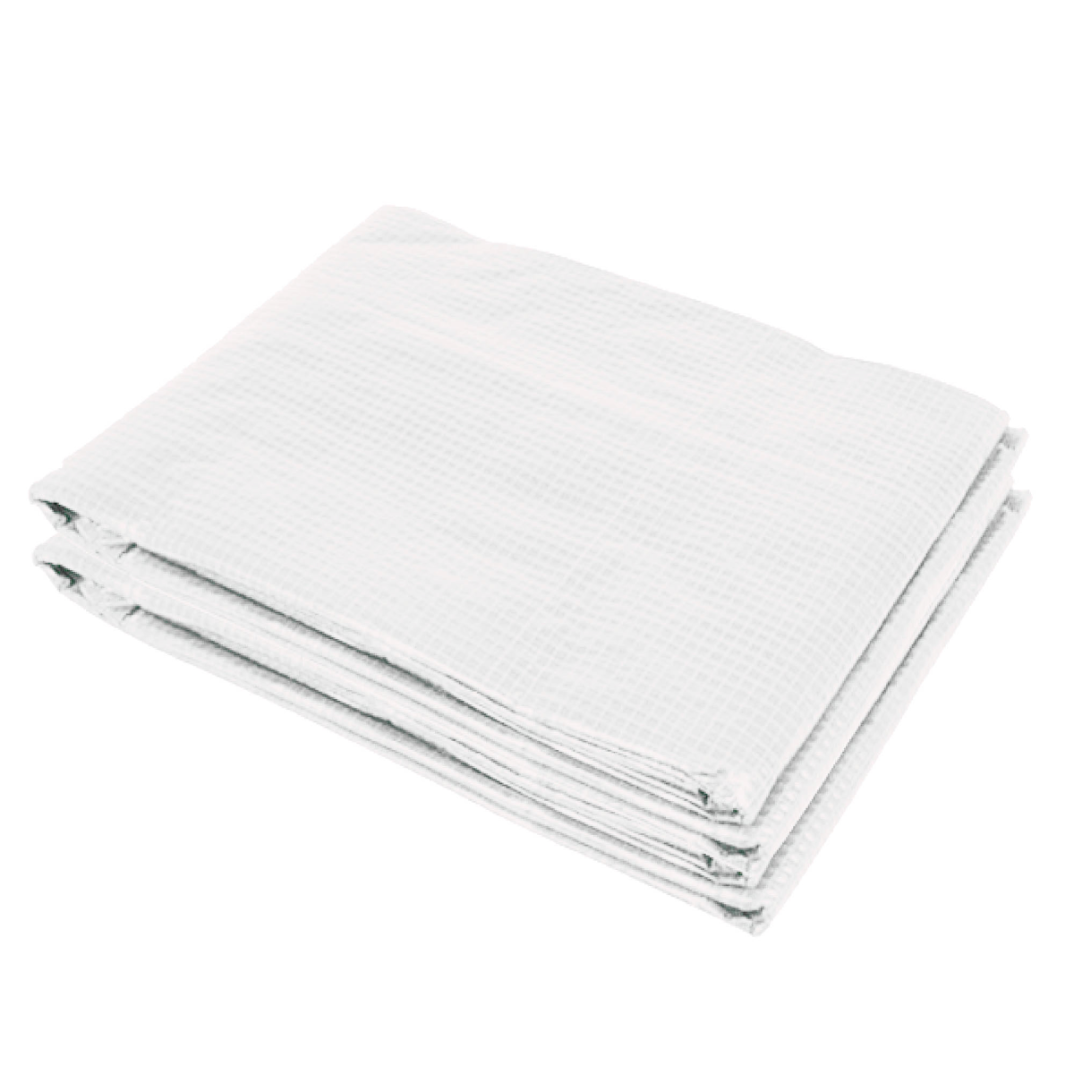 Outsunny 6x3x2m White Greenhouse Replacement Cover with Zipped Door and 12 Windows (Cover Only)