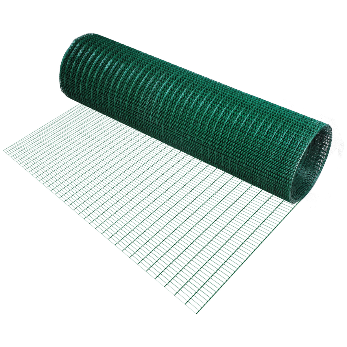 PVC Coated Galvanised Welded Wire Mesh Fence for Chicken Poultry Aviary Run Hutch Garden Bird Proofing
