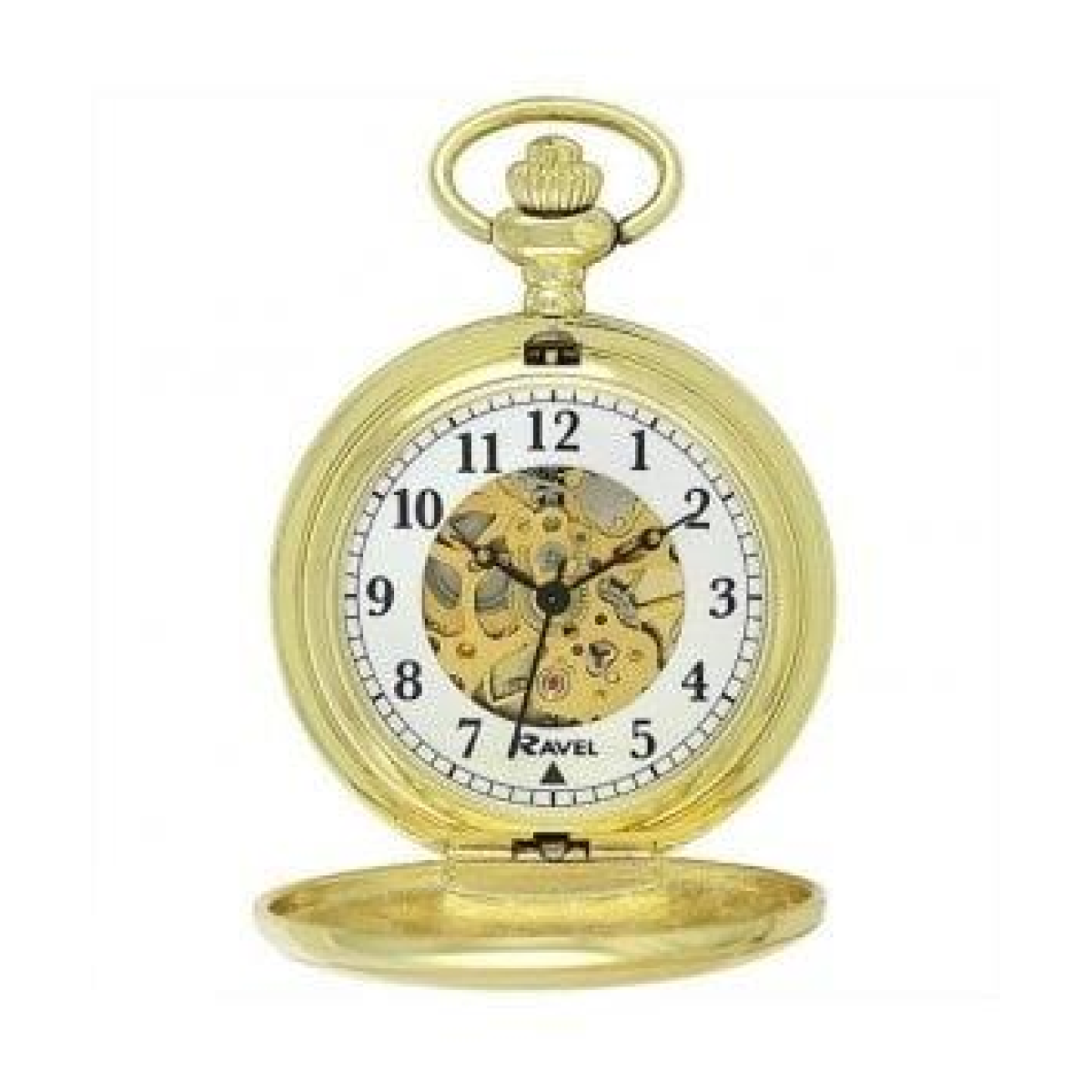 Boxx Double Hunter Gilt Pocket Watch M5103.02