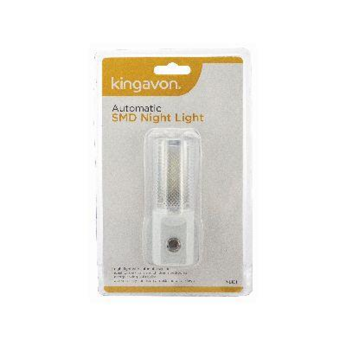 Kingavon Automatic LED Night Light with Sensor, Indoor Use, CE Approved