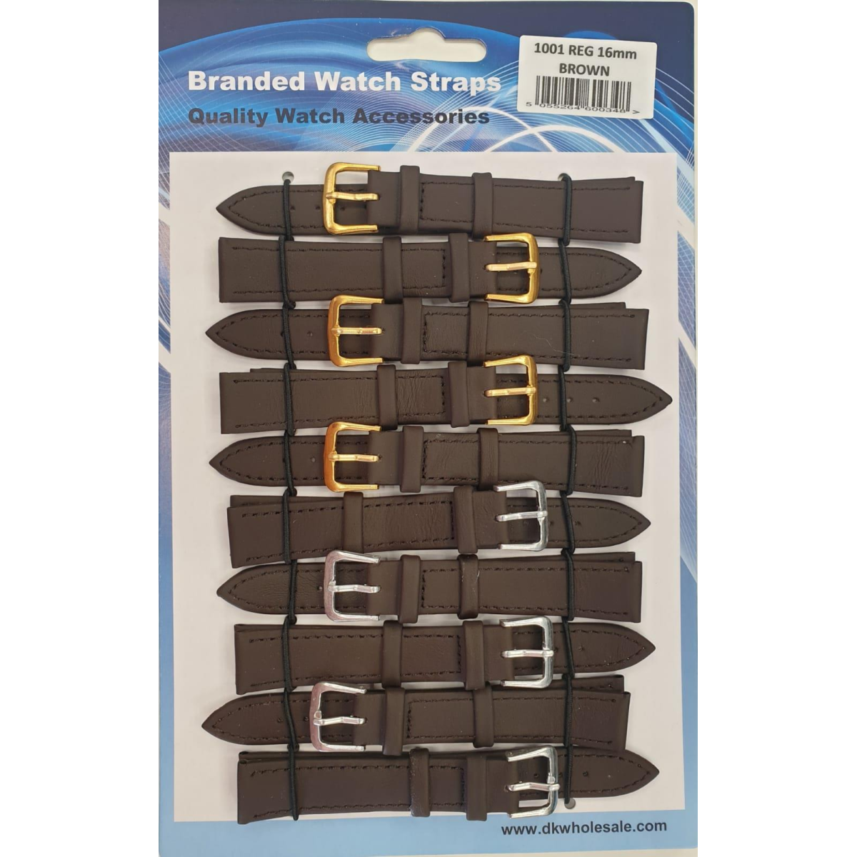 Leather Watch Straps Pack of 10, 14mm