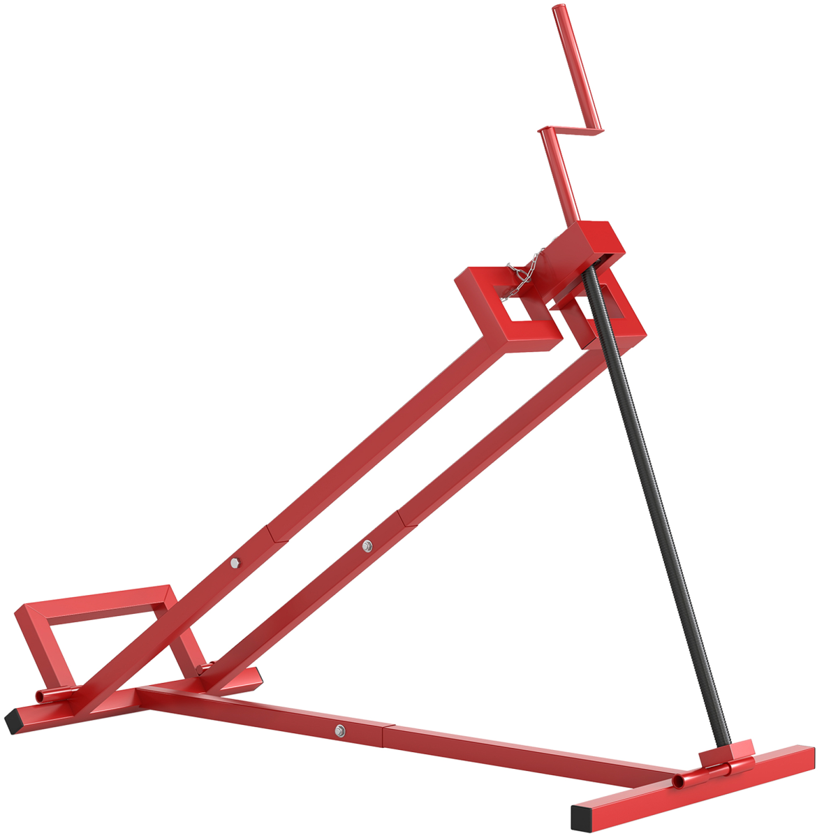 HOMCOM Foldable Steel Lawn Mower & ATV Maintenance Lift, 400 kg