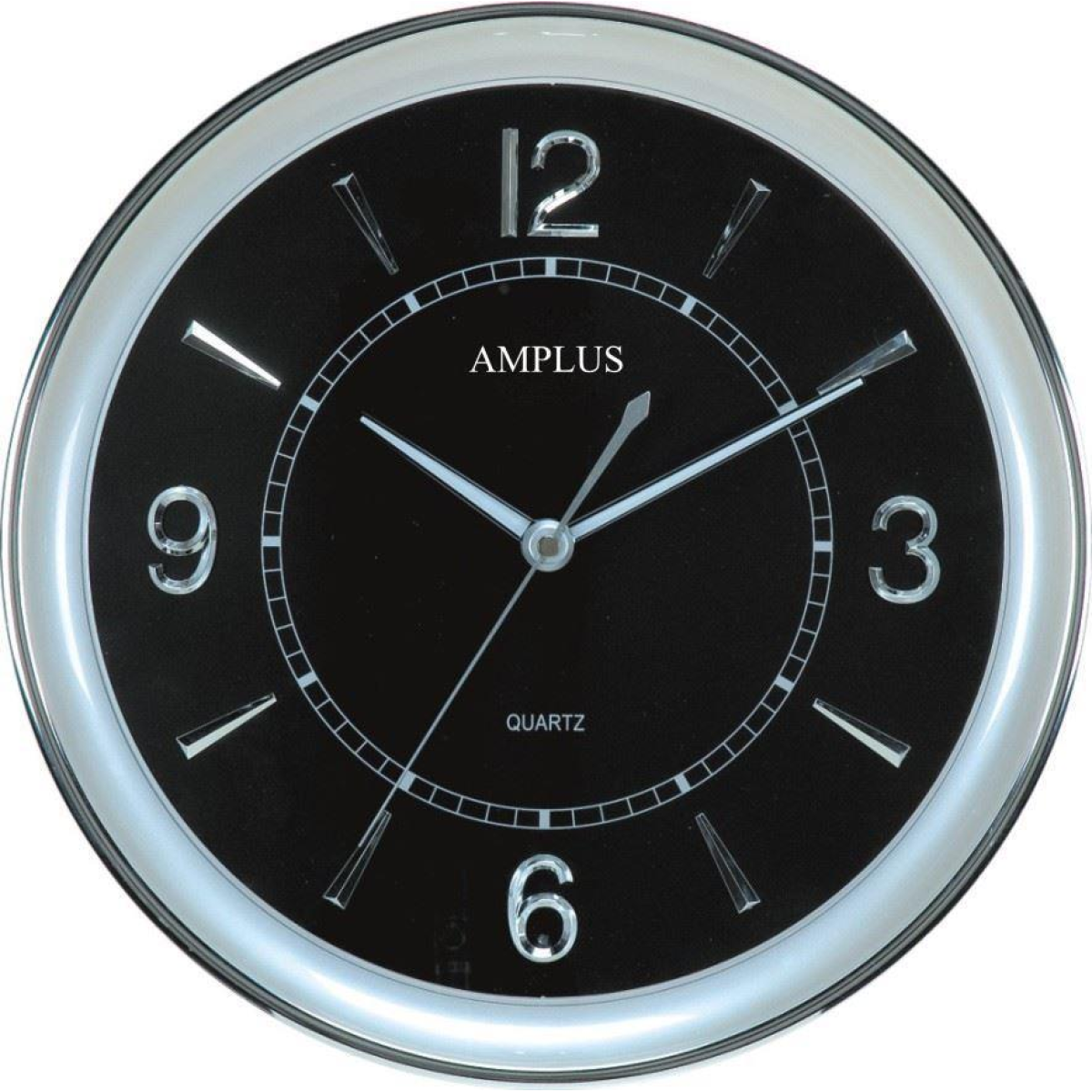 Amplus Analogue Glow in the Dark Round Wall Clock