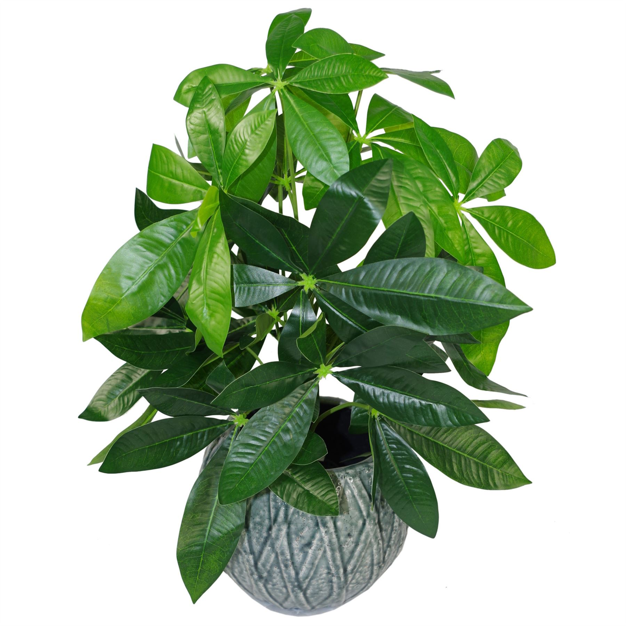 50cm Artificial Money Tree Plant Potted Indoor Pachira Aquatica Faux Plant