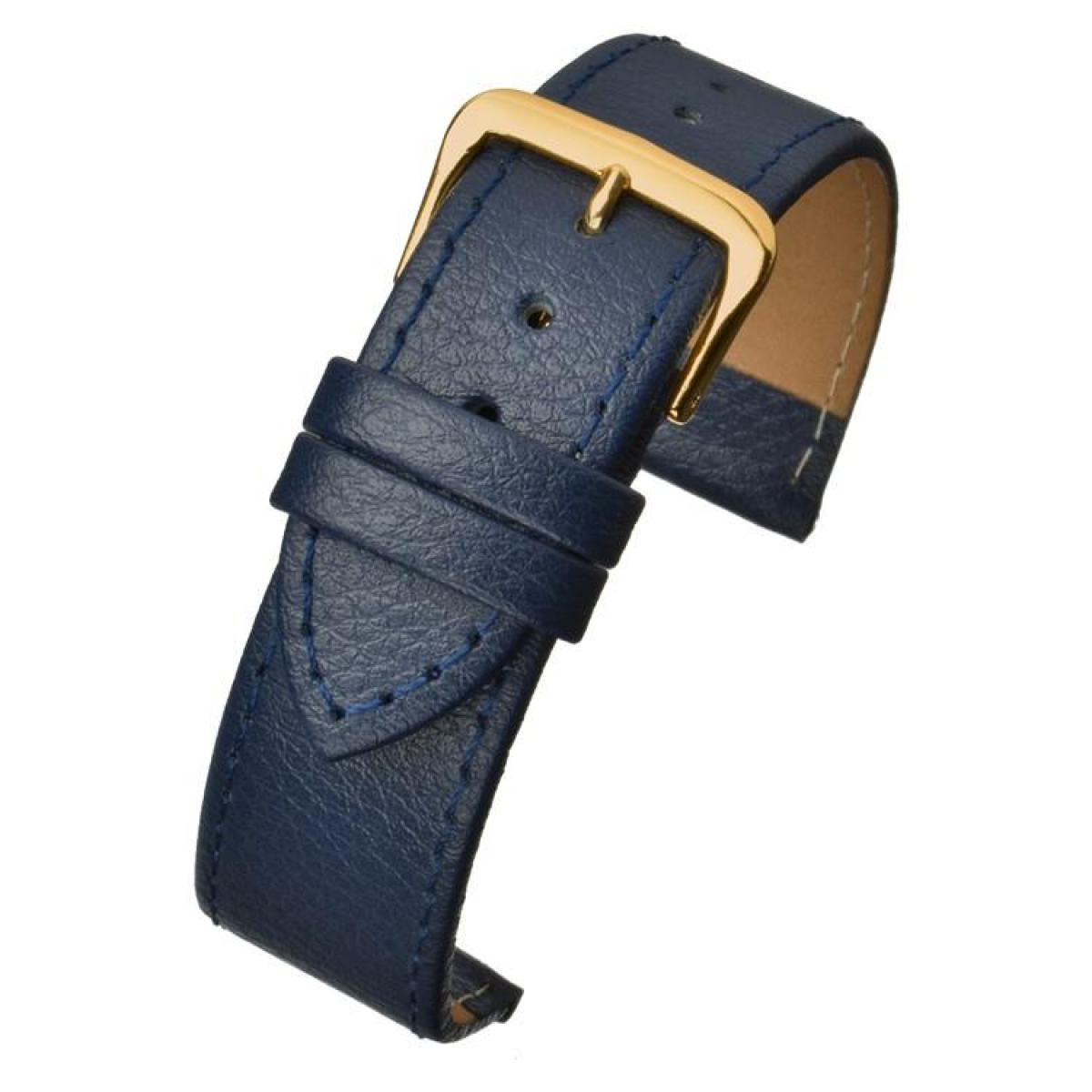 20mm Buffalo Grain Leather Watch Strap