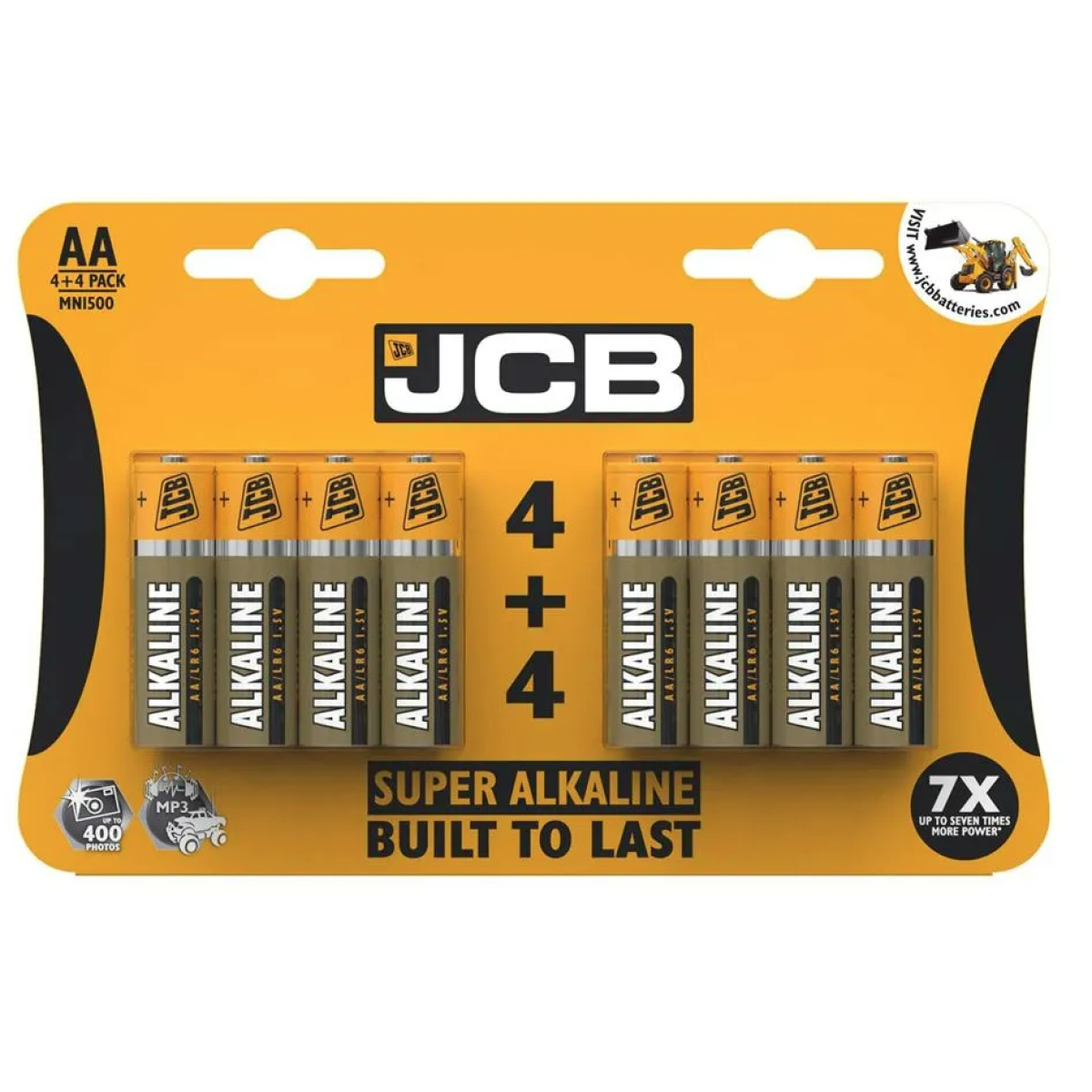 JCB AA Super Alkaline Batteries