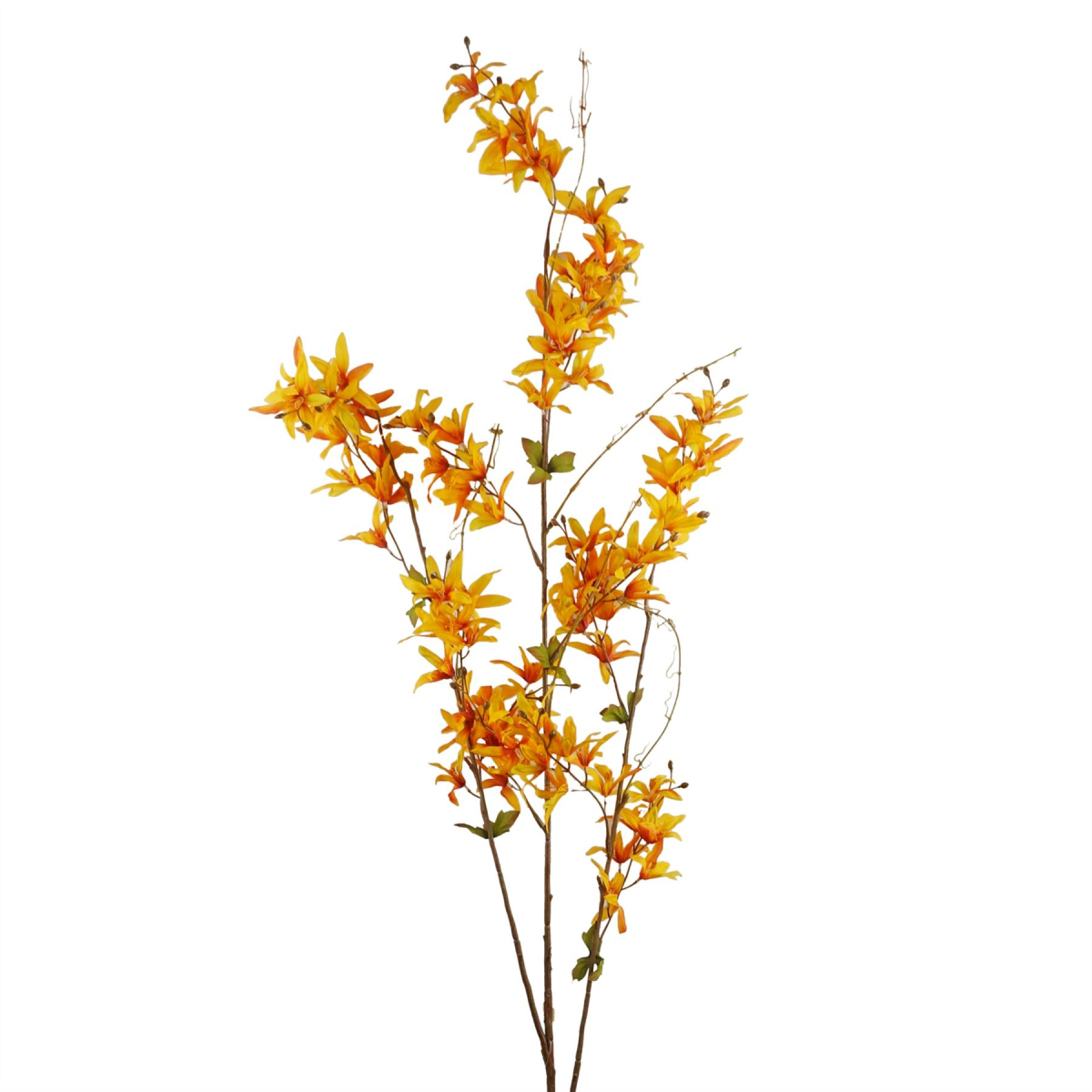Leaf 130cm Yellow Blossom Artificial Floral Spray