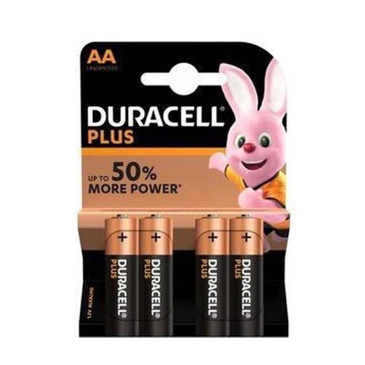 Duracell Plus Power AA Alkaline Batteries Pack of 20