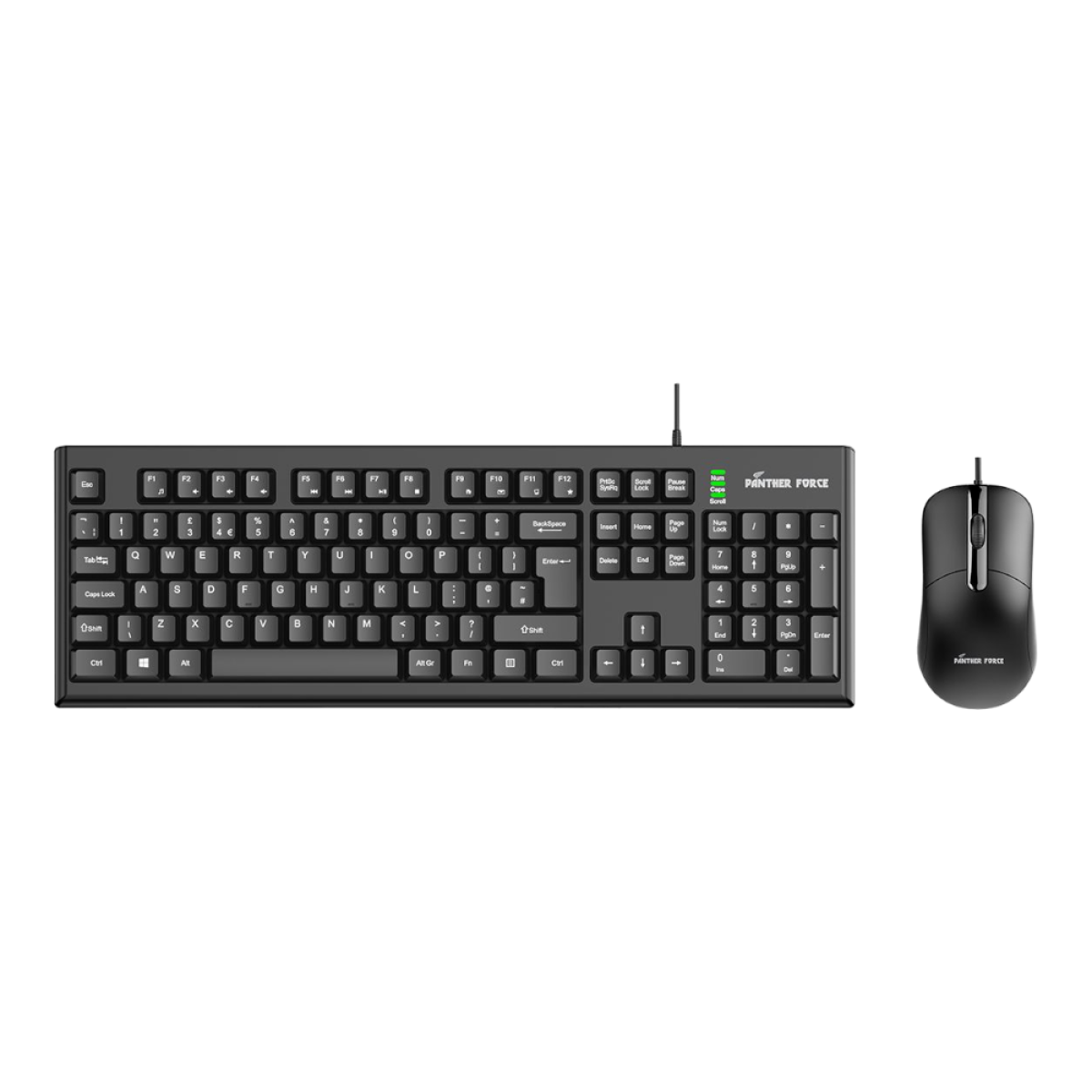 Panther Force Wired Keyboard and Mouse Combo PF289