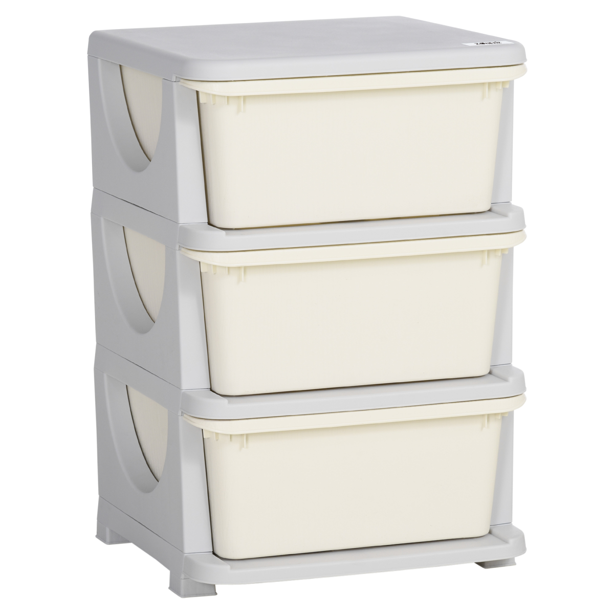 Kids Storage Unit with 3 Drawers Vertical Dresser