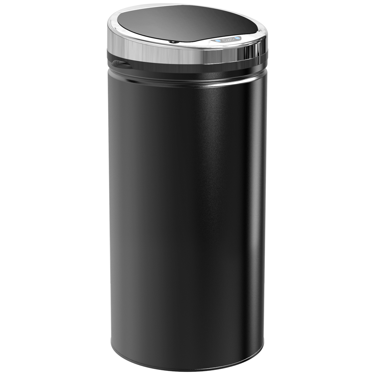 HOMCOM 42L Stainless Steel Sensor Trash Can with Removable Inner Bucket, Black