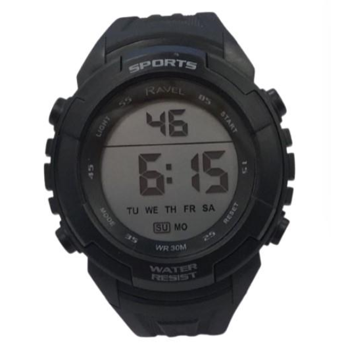 Ravel Men's 3ATM LED Digital Sports Watch