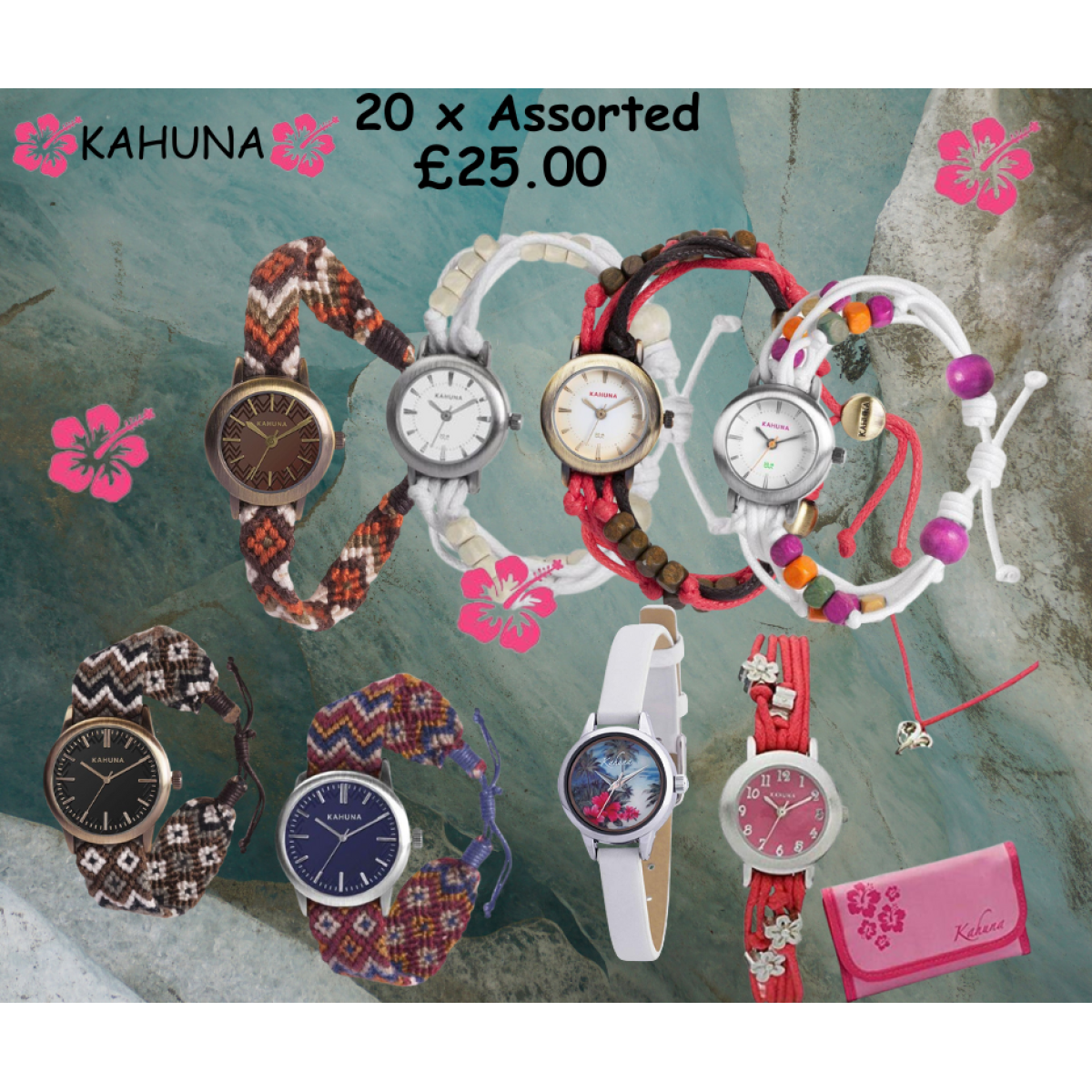 Kahuna Multi Colour Braided Friendship Bracelet