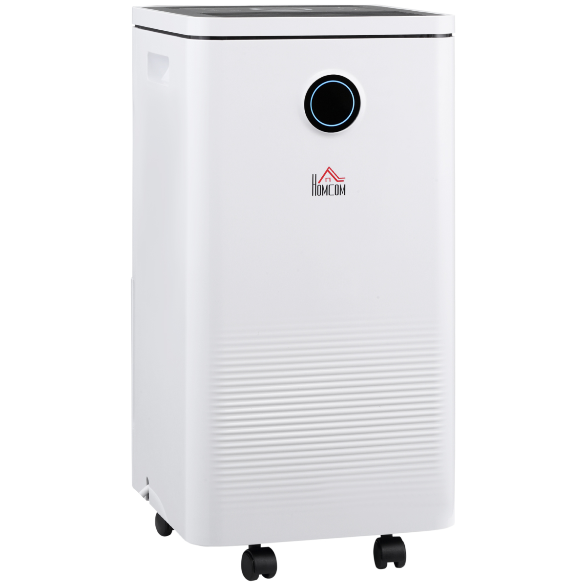 HOMCOM 10L/Day Portable Quiet Dehumidifier with 2.5L Tank, 2 Speed, 4 Modes, 42dB, 24H Timer for Home Laundry Room